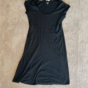Toad&Co Black Midi Dress